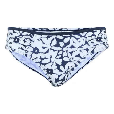 BRAND NEW REGATTA WOMEN'S ACEANA BIKINI BRIEFS IN NAVY WHITE LARGE FLORAL SIZE UK 12