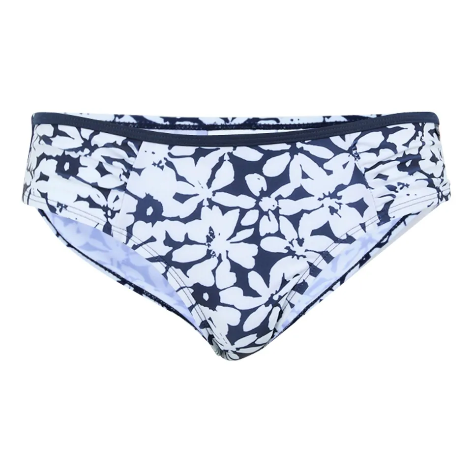 BRAND NEW REGATTA WOMEN'S ACEANA BIKINI BRIEFS IN NAVY WHITE LARGE FLORAL SIZE UK 12