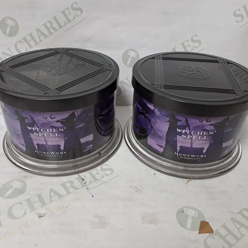 HOMEWORX SET OF WITCHES SPELL CANDLES