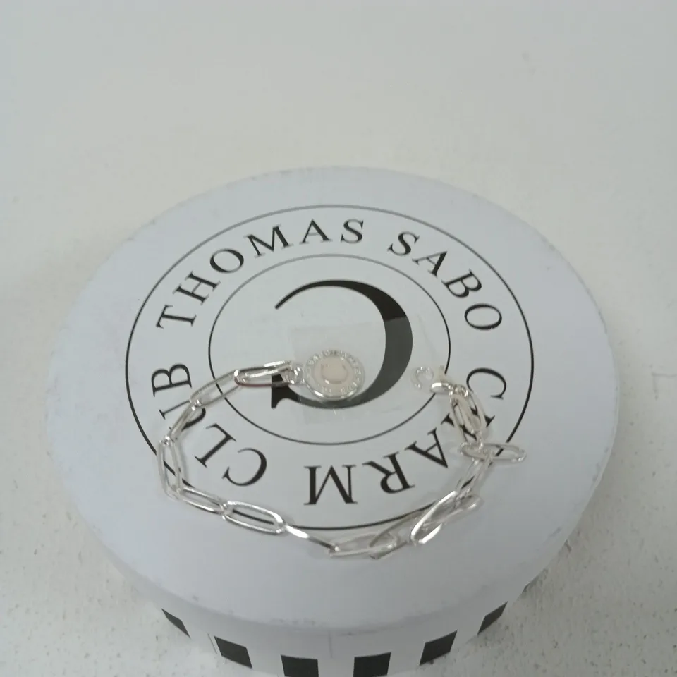THOMAS SABO SILVER TONE BRACELET