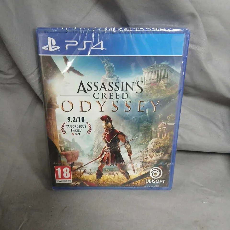 ASSASSIN'S CREED ODYSSEY – PLAYSTATION 4 (PS4) GAME DISC, SEALED