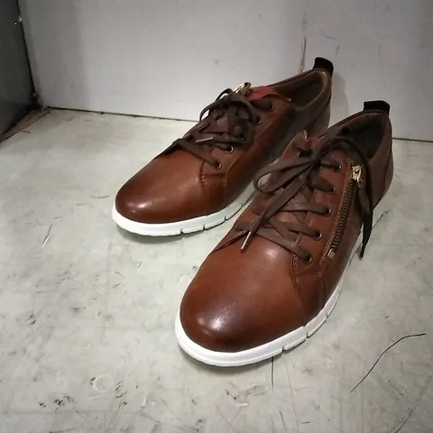 BOXED ALEXANDRA TRNR BROWN ,SIZE 7 , 1 PAIR