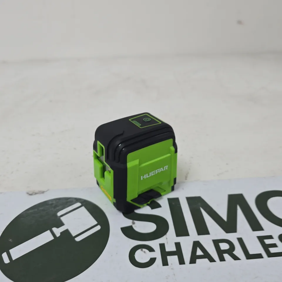 HUEPAR SELF-LEVELING LASER LEVEL – GREEN BEAM