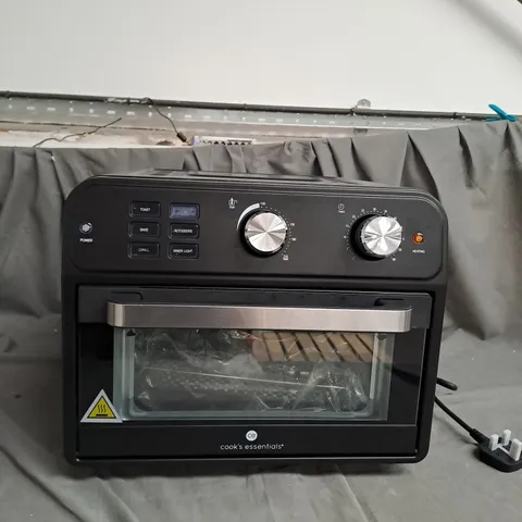 COOK'S ESSENTIAL 21-LITRE AIRFRYER OVEN IN BLACK