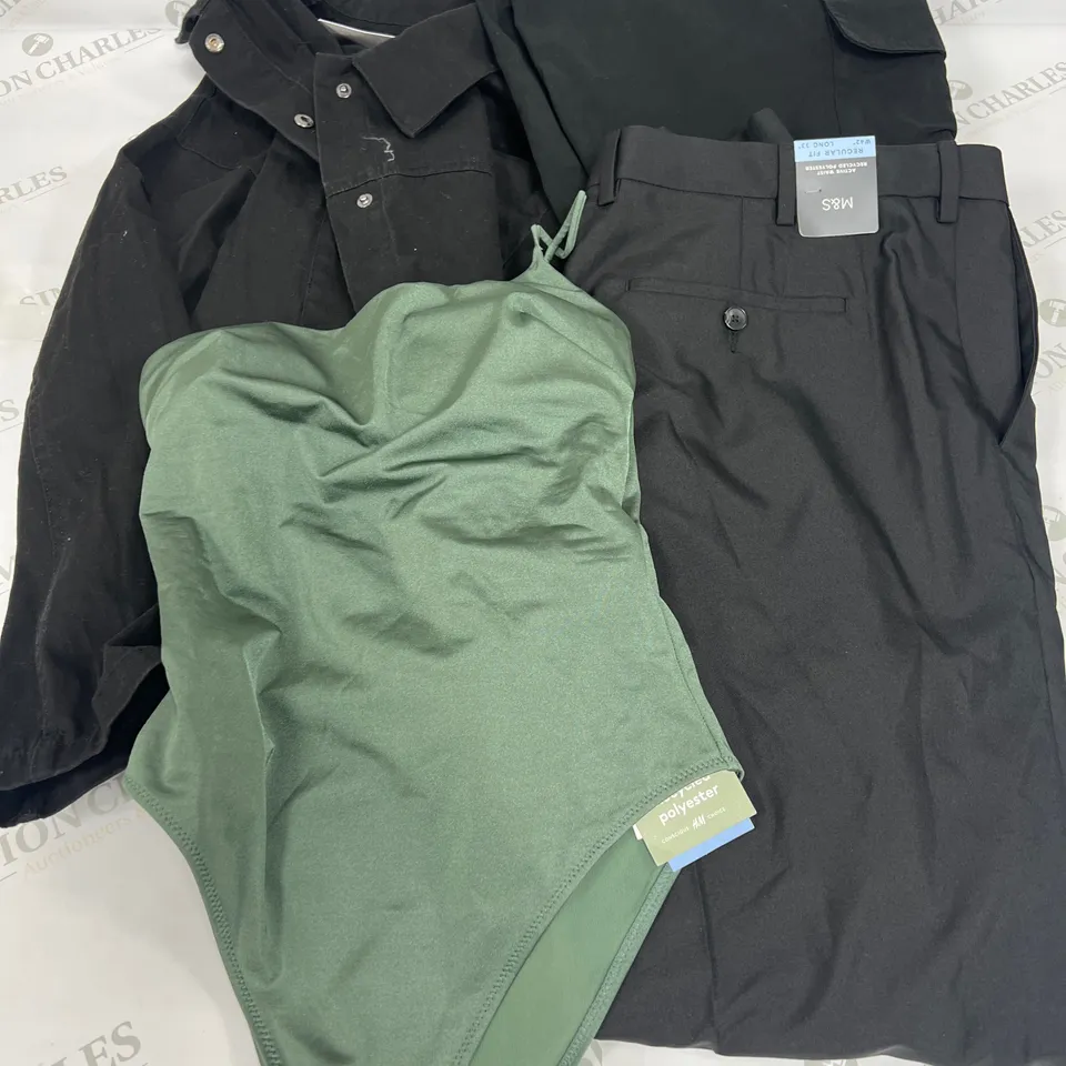 MEDIUM BOX OF ASSORTED CLOTHING TO INCLUDE H&M, M&S AND ASOS