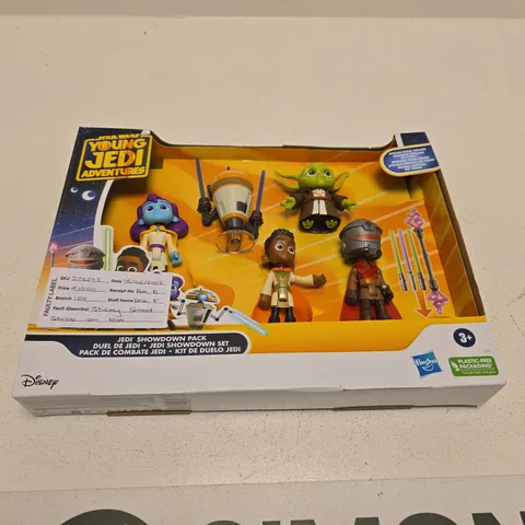 STAR WARS YOUNG JEDI ADVENTURES DUEL SHOWDOWN PACK – ACTION FIGURES (BOXED)