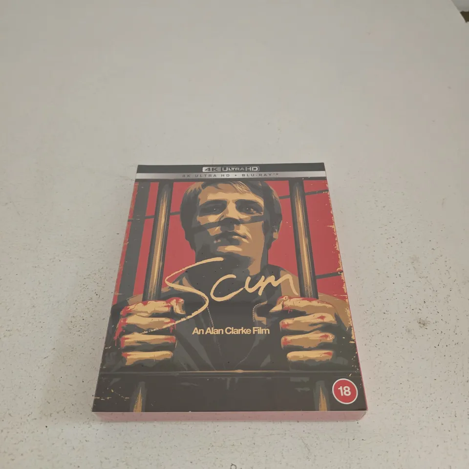 SCUM 4K ULTRA HD + BLU RAY LIMITED EDITION SEALED