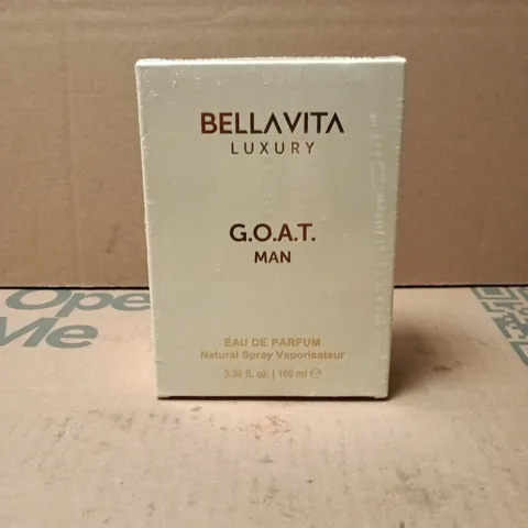BOXED AND SEALED BELLAVITA LUXURY G.O.A.T. MAN EAU DE PARFUM 100ML