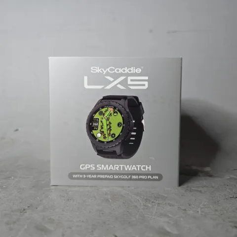 BOXED SKY CADDIE LX5 GPS SMART WATCH