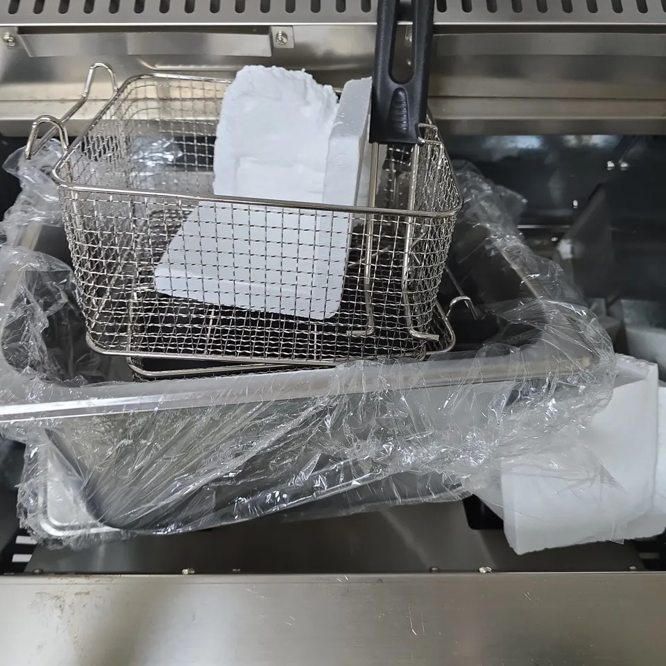 STAINLESS STEEL COUNTERTOP DEEP FRYER WITH BASKET – CATERING EQUIPMENT