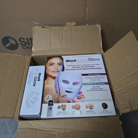 SHARK CRYOGLOW UNDER-EYE MASK WITH LED COLD THERAPY