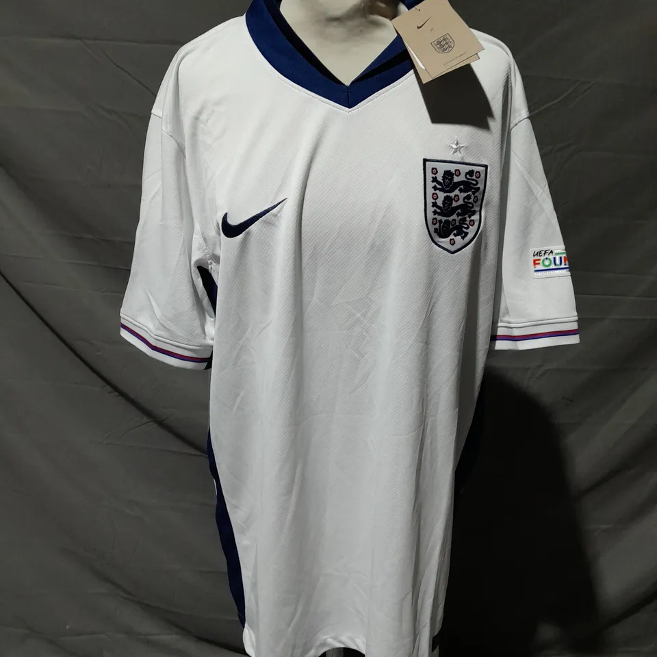 NIKE ENGLAND MENS EURO 2024 HOME FOOTBALL JERSEY SIZE 2XL 