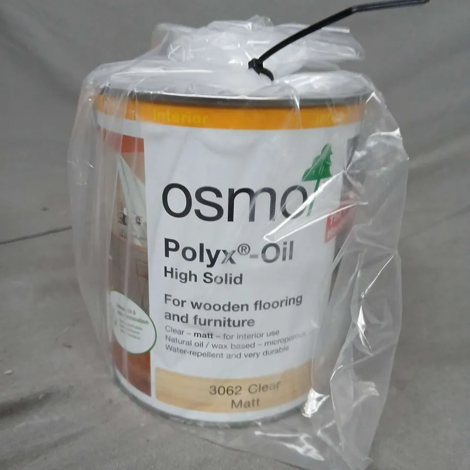 OSMO POLYX OIL 3062 CLEAR MATT 1L / COLLECTION ONLY 