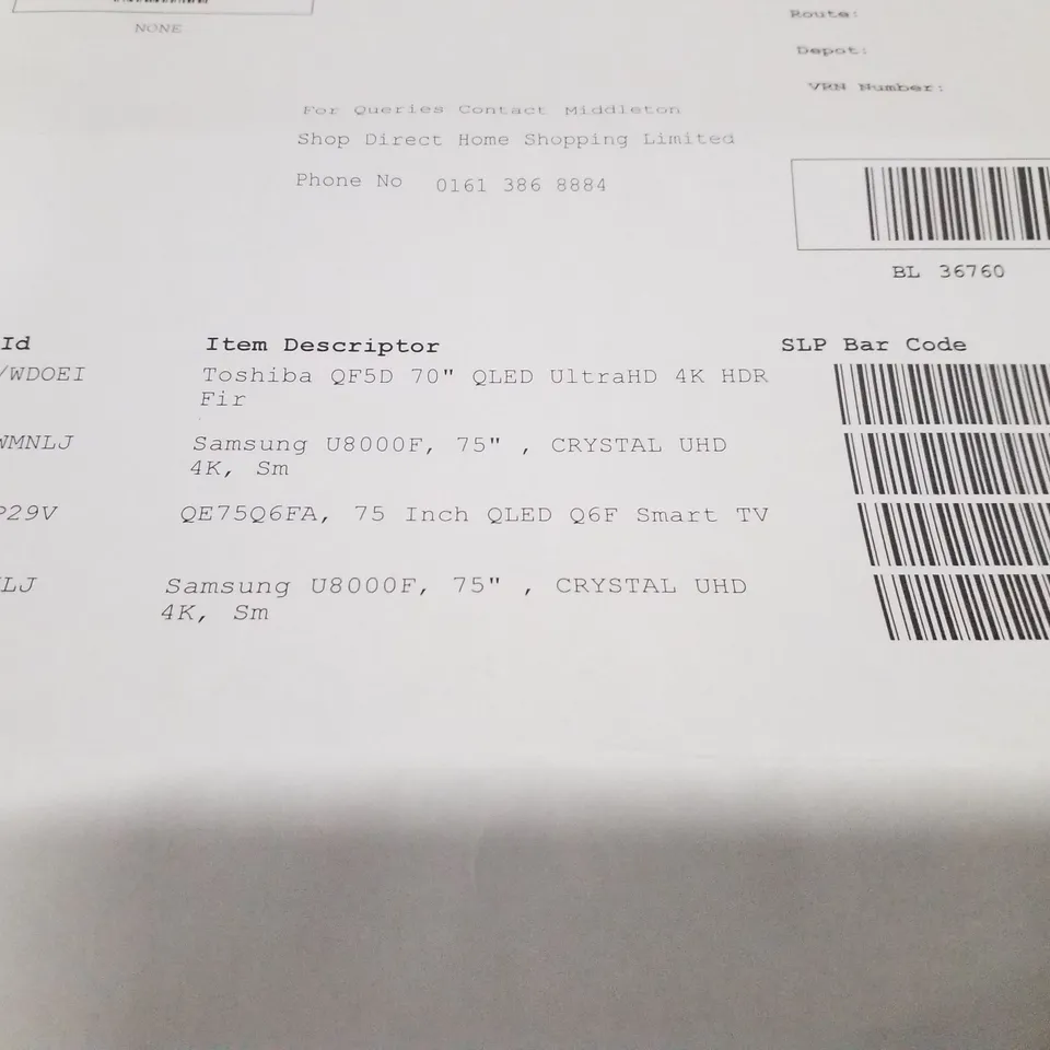 PALLET CONTAINING APPROXIMATELY 4 ASSORTED DAMAGED TVS