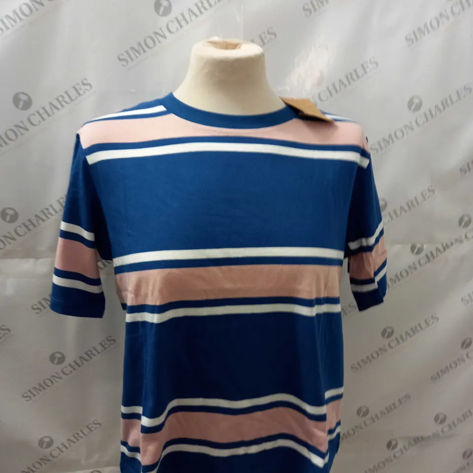 WOMENS BODEN STRIPED T-SHIRT SIZE S