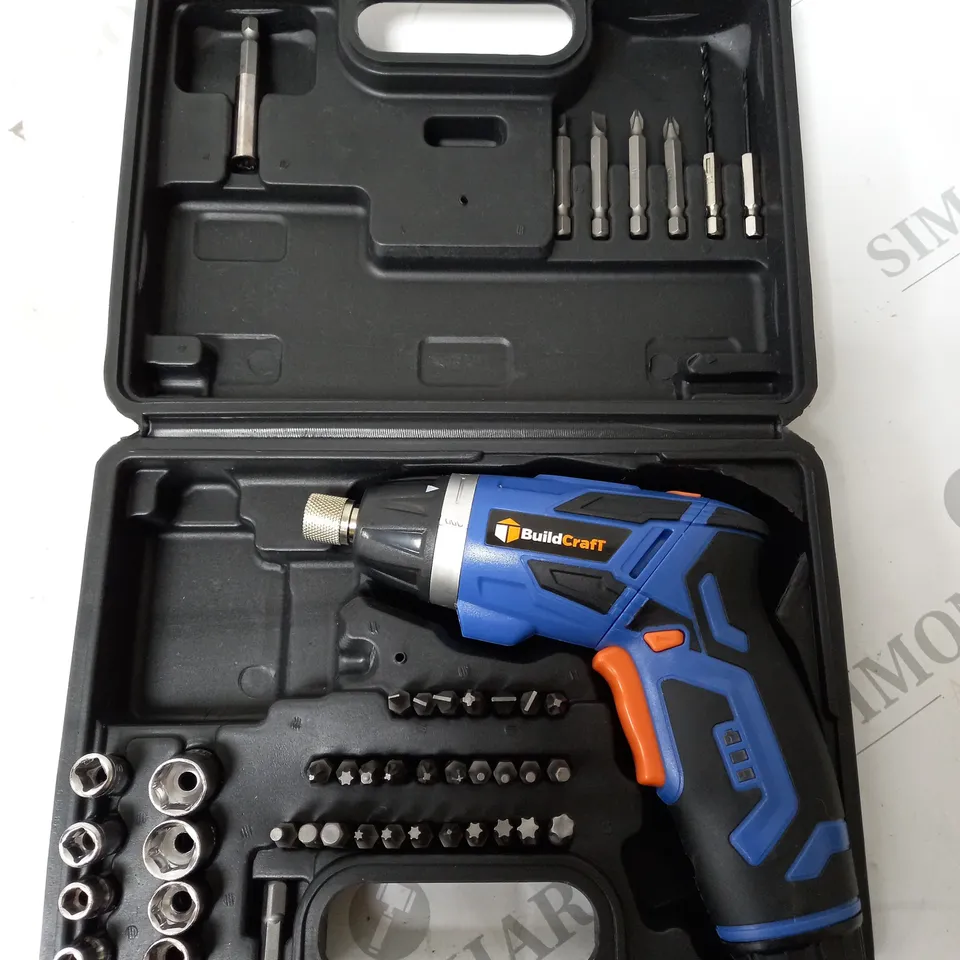 BOXED BUILDCRAFT TWIST HANDLE 3.6V SCREWDRIVER SET
