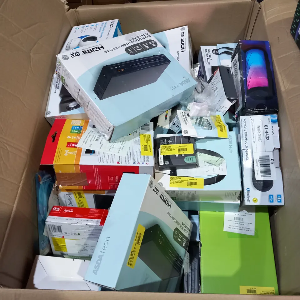 LARGE QUANTITY OF ASSORTED ELECTRICAL PRODUCTS TO INCLUDE;