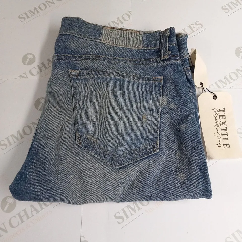 TEXTILE ELIZABETH AND JAMES OZZY BLUE PANTS SIZE 31