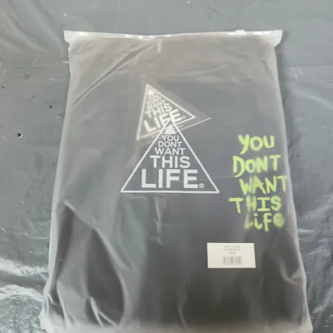 YOU DON'T WANT THIS LIFE PAINTER HOODIE – SIZE M