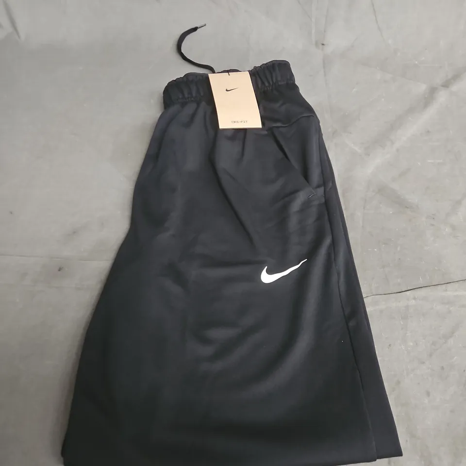 NIKE DRI-FIT JOGGERS – BLACK - SIZE SMALL
