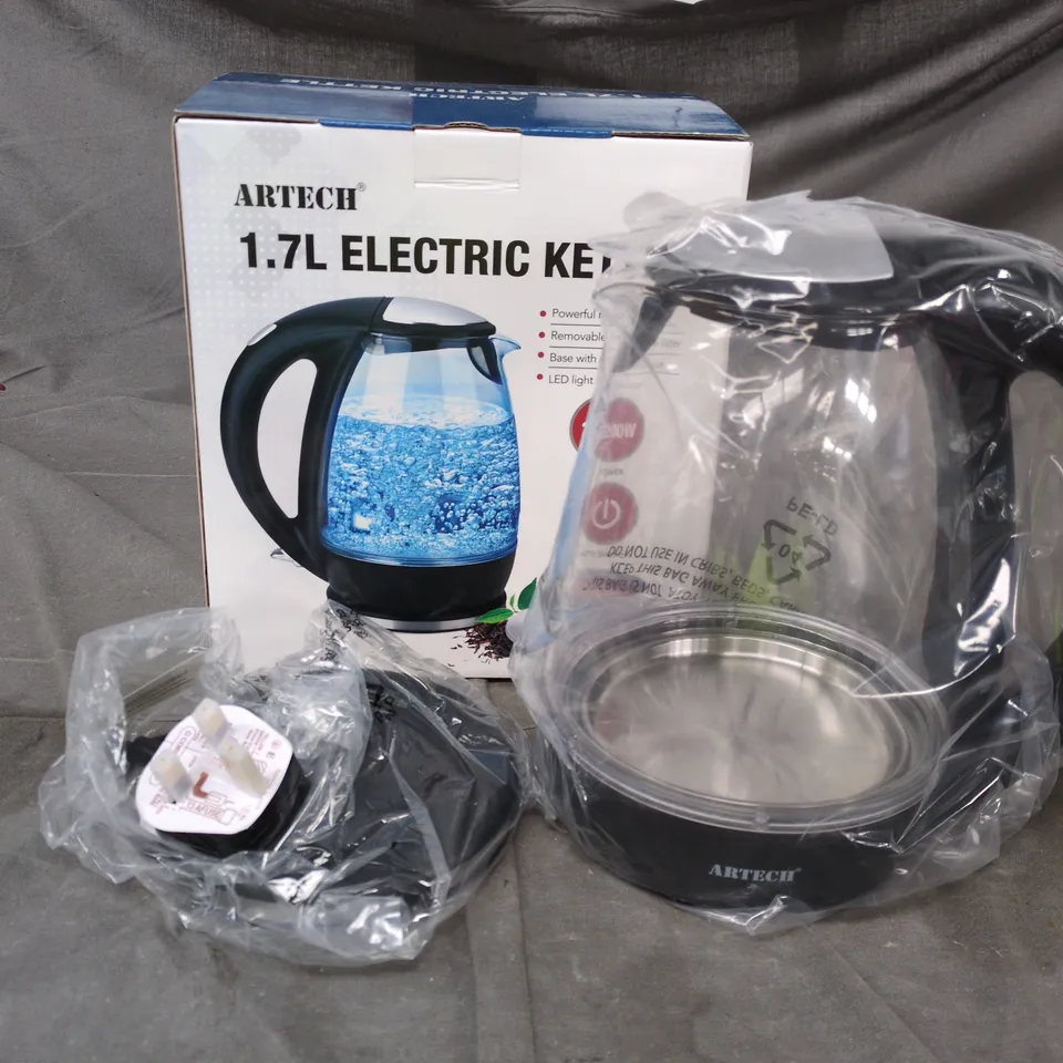 ARTECH 1.7L ELECTRIC KETTLE – BOXED