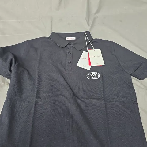 VALENTINO POLO SHIRT IN BLACK - XL