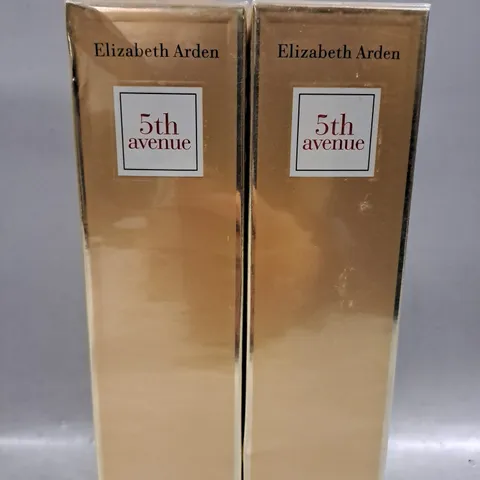 2 X 125ML SEALED ELIZABETH ARDEN 5TH AVENUE EAU DE PARFUM SPRAY