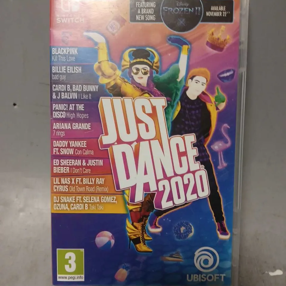 NINTENDO SWITCH JUST DANCE 2020