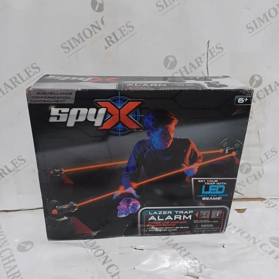 SPY X LAZER TRAP ALARM GAME