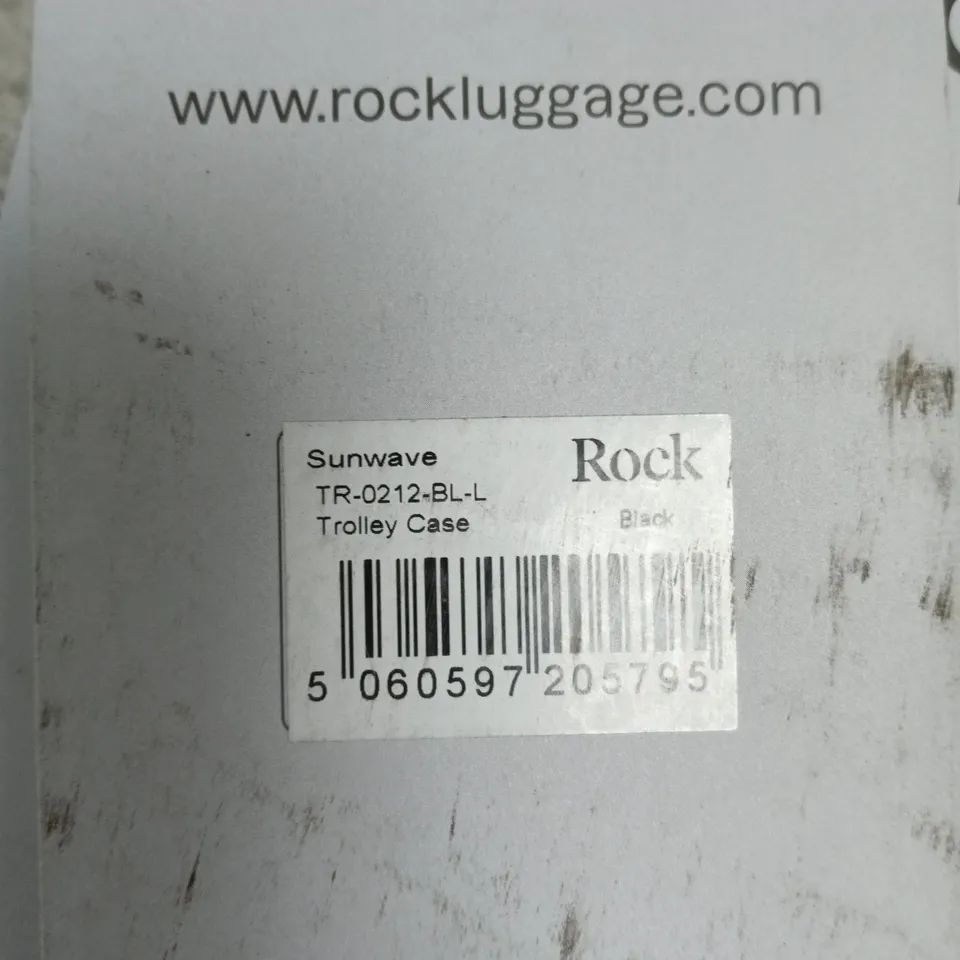 ROCK SUNWAVE TR-0212-BL-L TROLLEY CASE – BLACK (BOXED)
