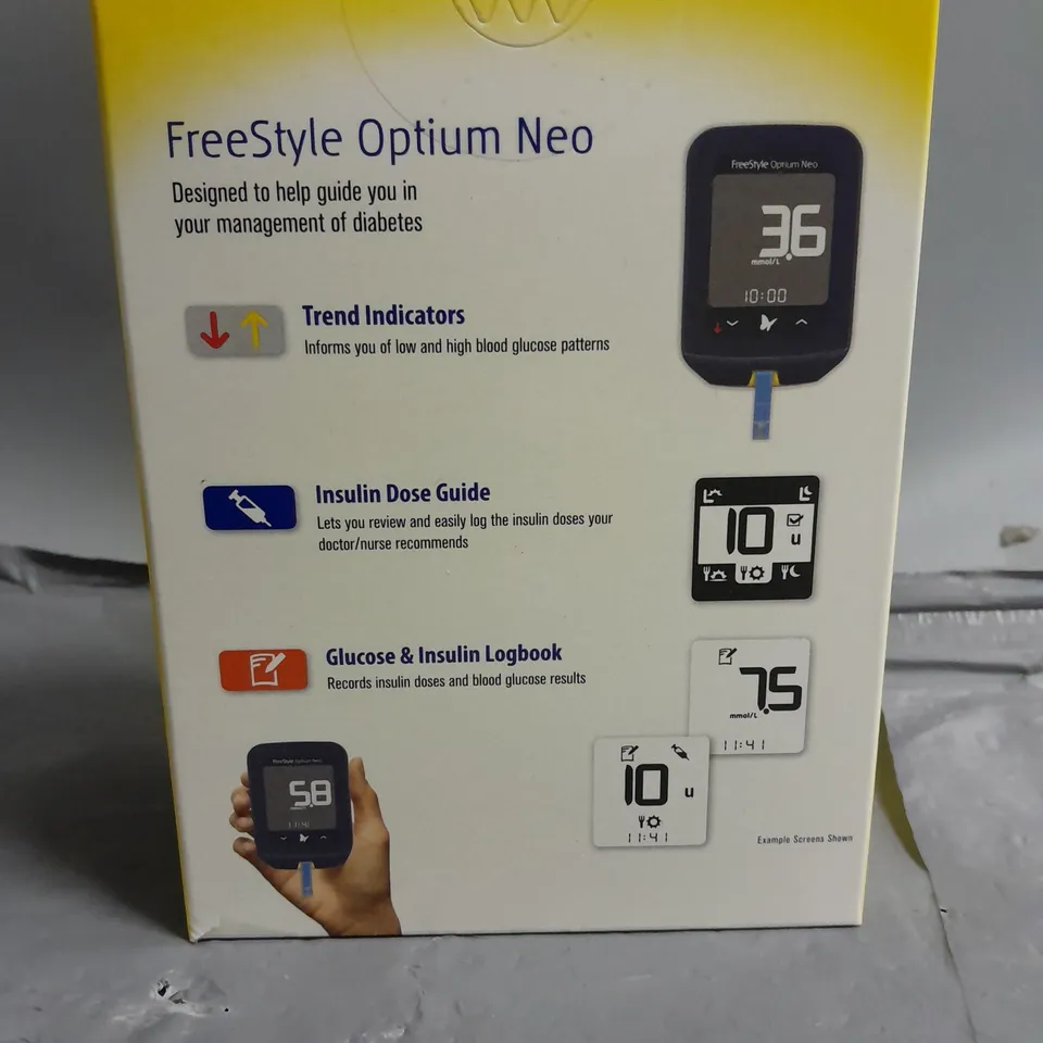 SEALED FREESTYLE OPTIUM NEO BLOOD GLUCOSE AND KETONE MONITORING SYSTEM