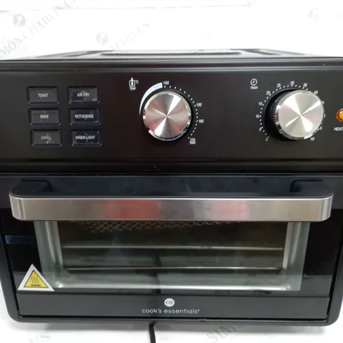 COOK'S ESSENTIAL 21-LITRE AIRFRYER OVEN IN BLACK