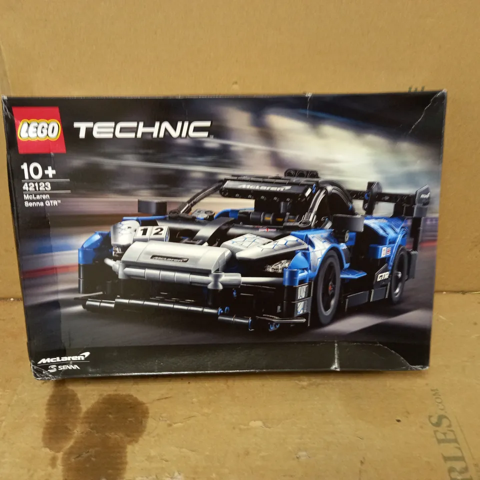 LEGO TECHNIC MCLAREN SENNA GTR TOY CAR 42123 RRP £44.99