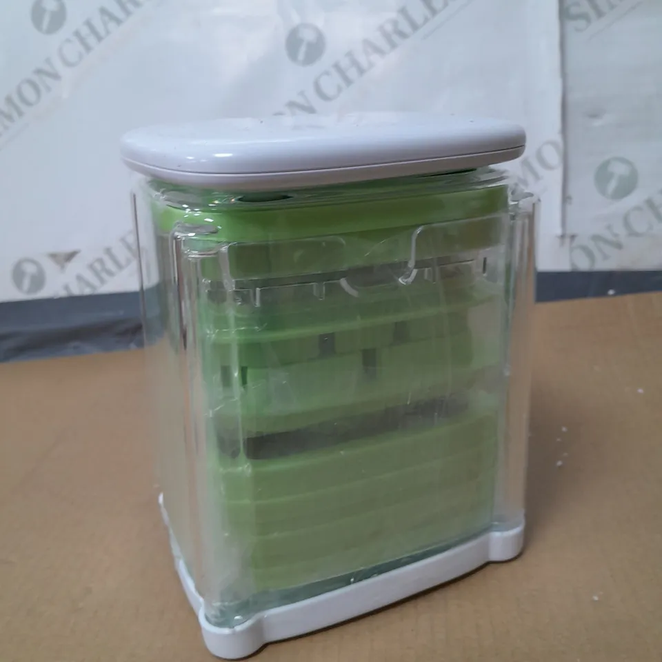 COOK'S ESSENTIALS 4 BLADE INTERCHANGEABLE CHOPPER