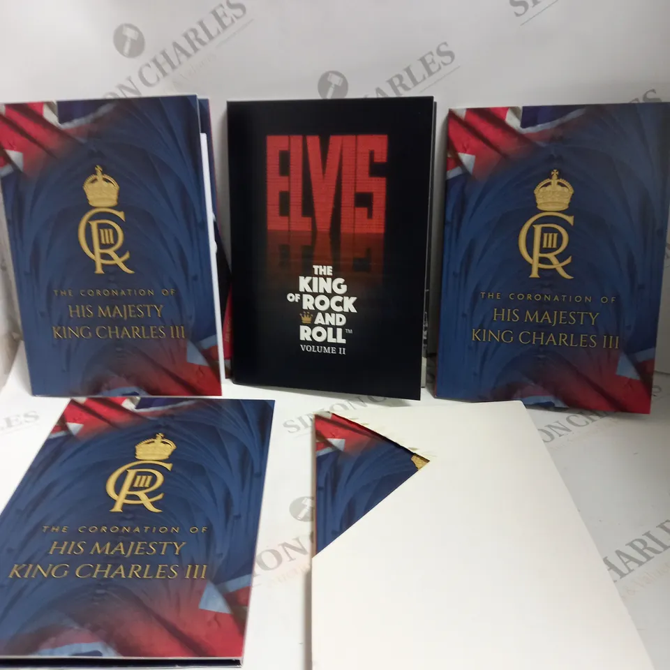 BOX TO CONTAIN APPROX. 11 X ASSORTED COIN COLLECTING BOOKLETS, FOLDERS & BINDERS. ONE COIN PER COLLECTING SET FOLDER. SETS NOT COMPLETE.