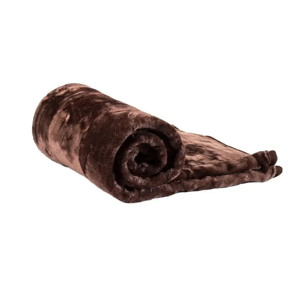 BOXED SOFT TOUCH MINK FAUX FUR THROW (1 BOX)