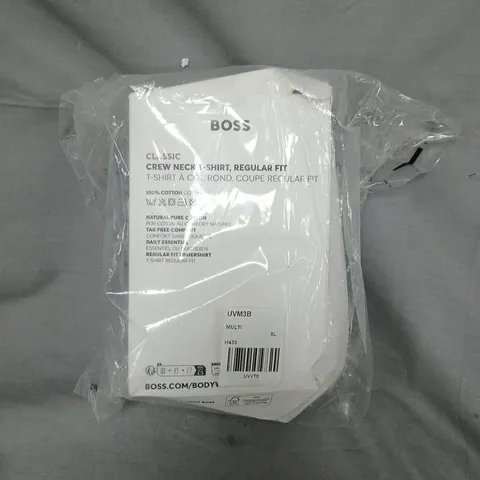 HUGO BOSS 3 PACK CLASSIC CREW T SHIRT REGULAR FIT XL