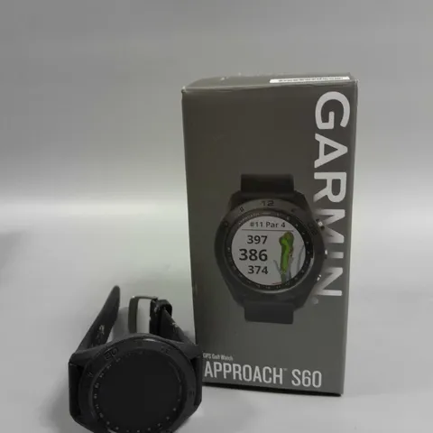 BOXED GARMIN APPROACH S60 GPS GOLF WATCH
