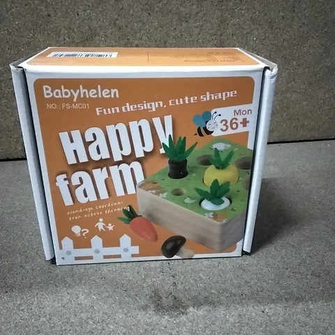 BOX TO CONTAIN APPROXIMATELY X20 BABYHELEN HAPPY FARM CHILDRENS GAME - 1 BOX