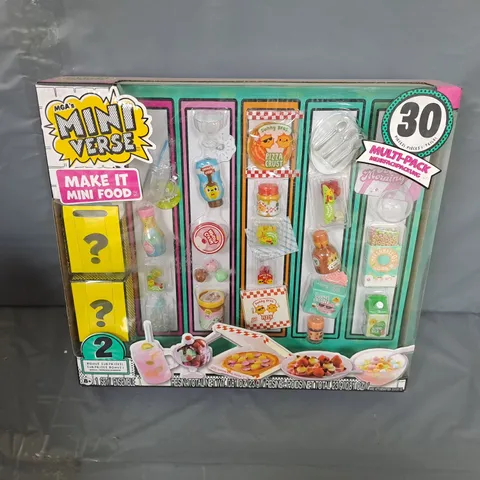 MGA MINI VERSE MAKE IT MINI FOOD