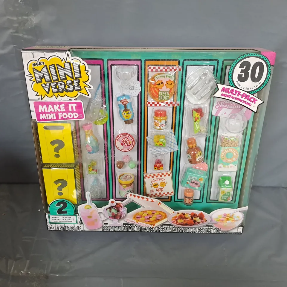 MGA MINI VERSE MAKE IT MINI FOOD