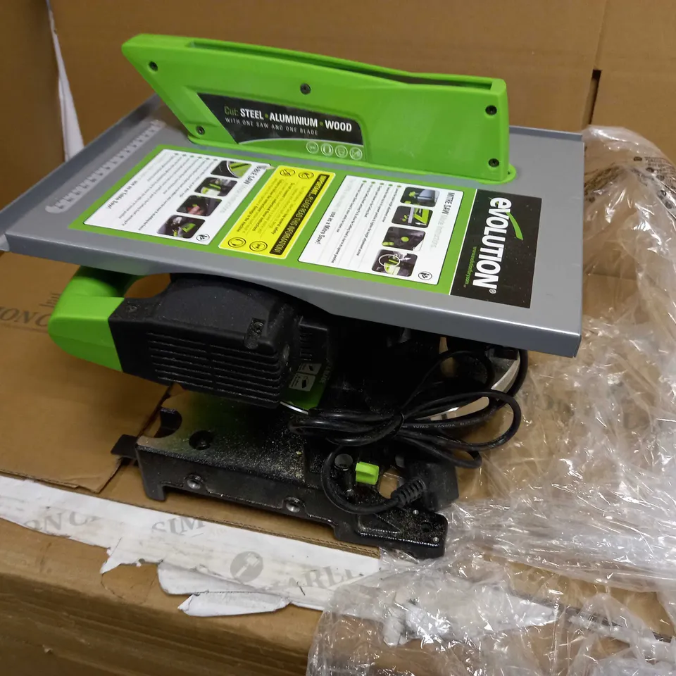 EVOLUTION MULTIPURPOSE MITRE/TABLE SAW