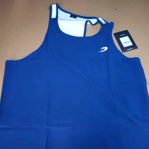 BOXRAW STEVENSON TANKTOP IN BLUE