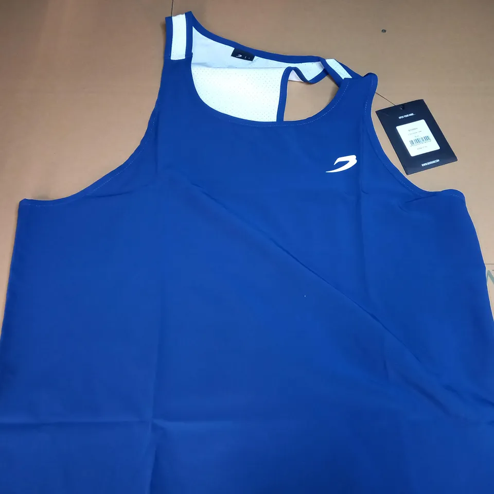 BOXRAW STEVENSON TANKTOP IN BLUE
