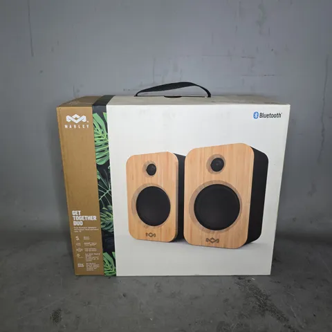 BOXED MARLEY GET TOGETHER DUO BLUETOOTH SPEAKERS