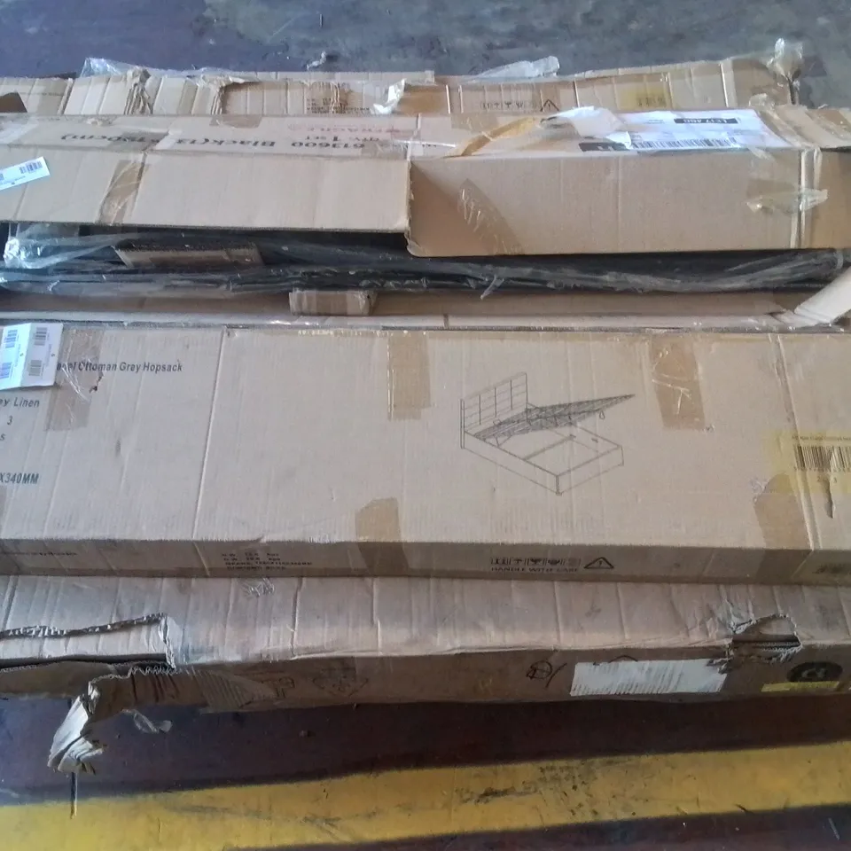PALLET CONTAINING VARIOUS ASSORTED BED PARTS AND ACCESSORIES 