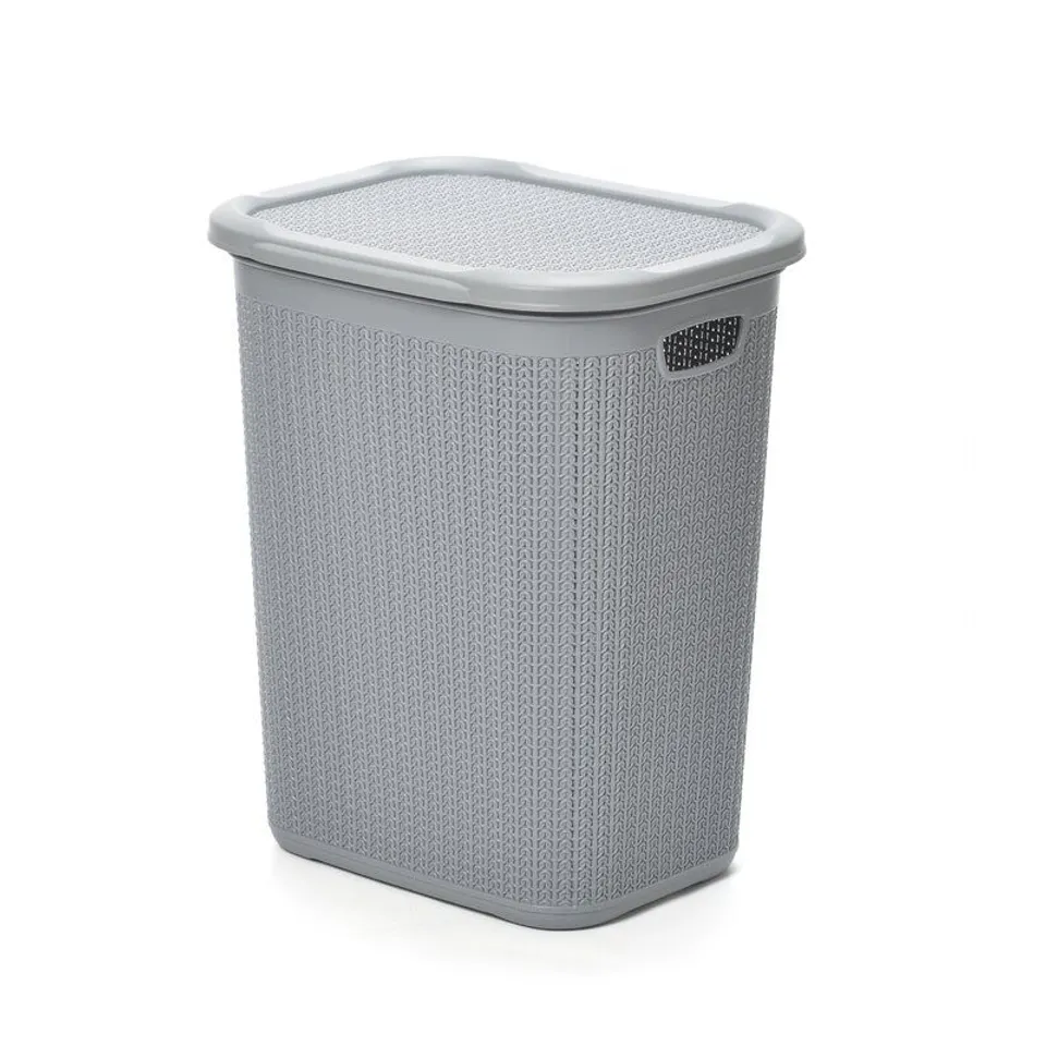 RECTANGULAR 50L LAUNDRY BASKET 