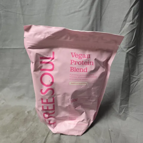 FREESOUL VEGAN PROTEIN BLEND VANILLA (600G)