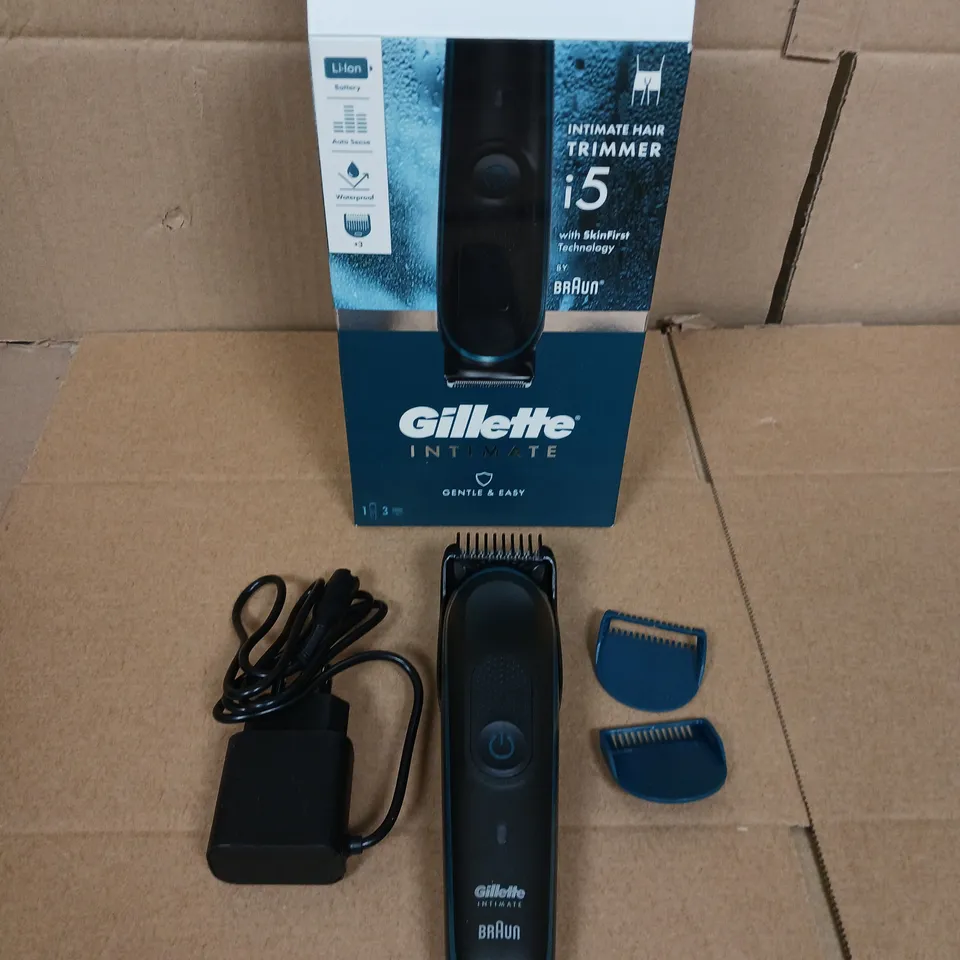 BOXED GILLETTE BODY AND INTIMATE TRIMMER I5