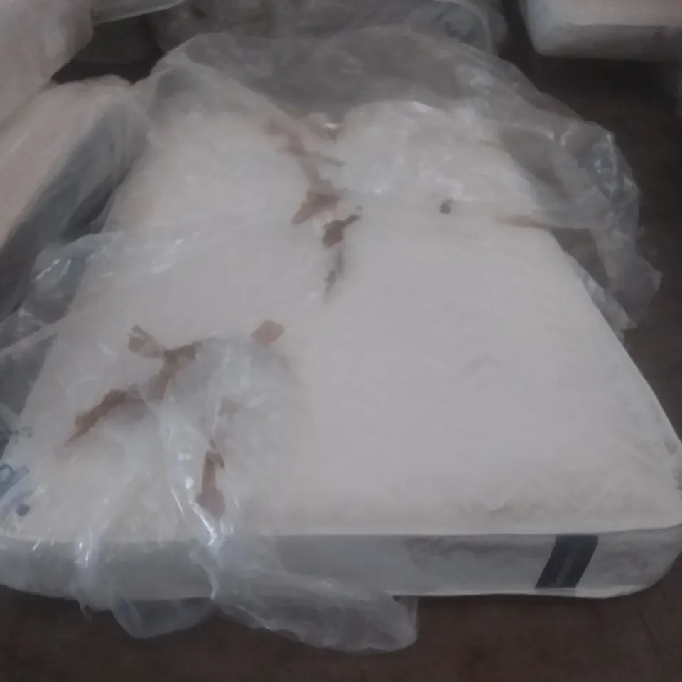 BAGGED 4' SMALL DOUBLE SERENITY HYBRID COIL AND MEMORY FOAM MATTRESS